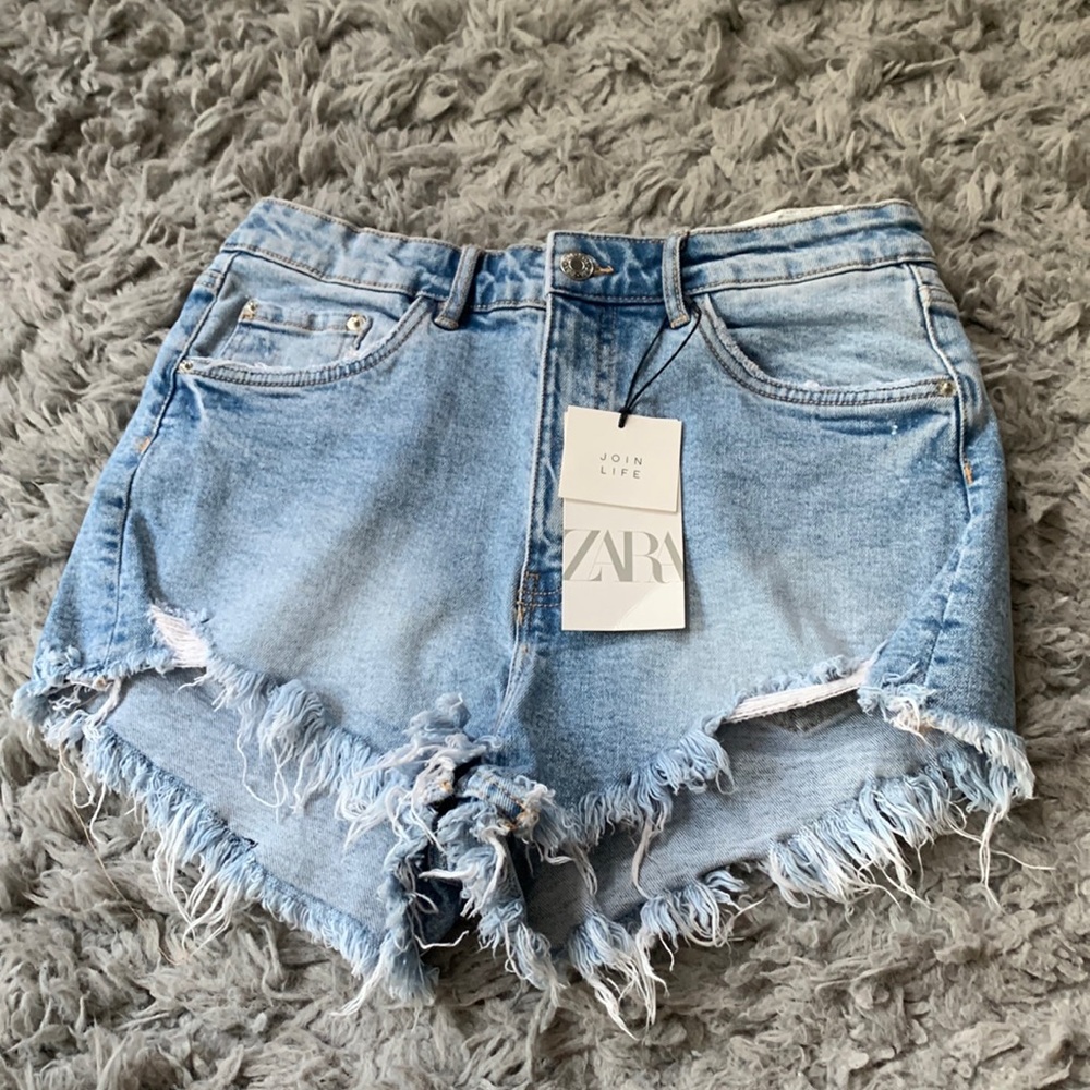 Zara jean shorts